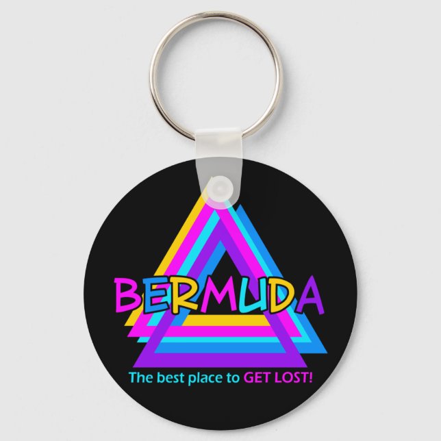 Llavero Tecla de BERMUDA TRIANGLE (Anverso)