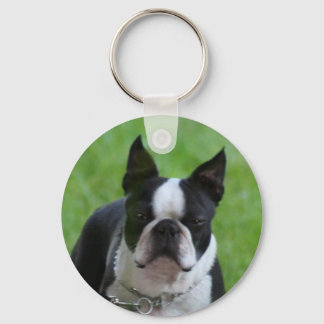 Llavero Tecla de Boston Terrier