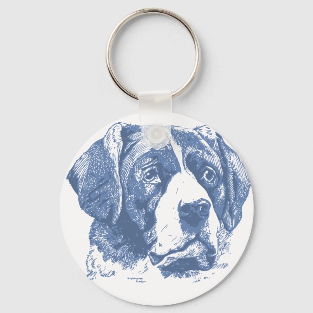 Llavero Tecla de botón (Anverso)