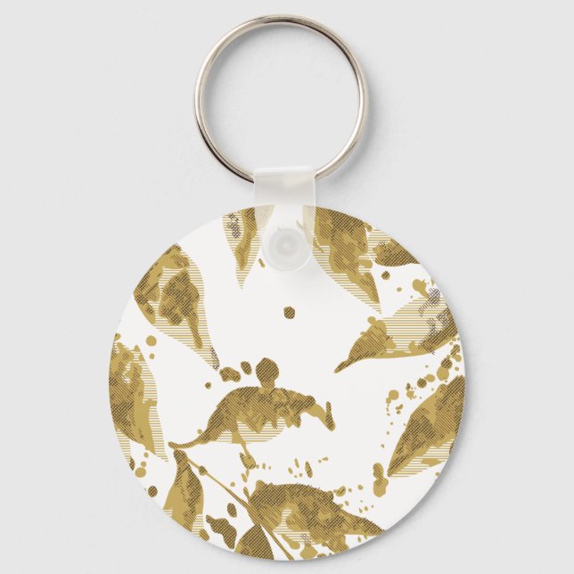 Llavero Tecla de botón (Anverso)