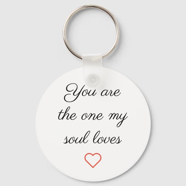 Llavero Tecla de botón (Anverso)