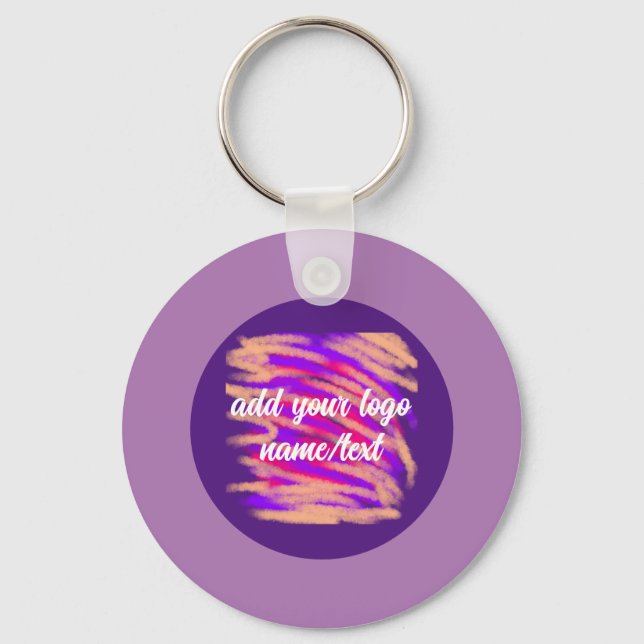 Llavero Tecla de botón (Anverso)