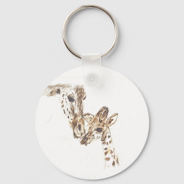 Llavero Tecla de botón básica (Anverso)