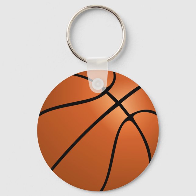 Llavero Tecla de botón de baloncesto (Anverso)