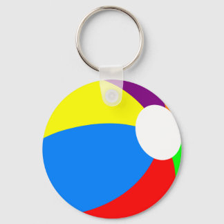 Llavero Tecla de botón de bola de playa