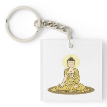Tecla de Buda de Serenity Golden