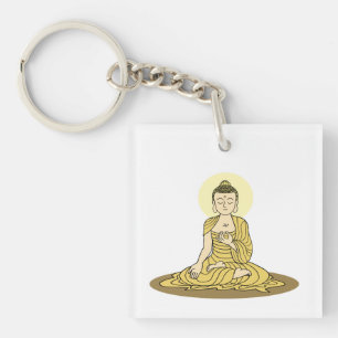 Llavero Tecla de Buda de Serenity Golden