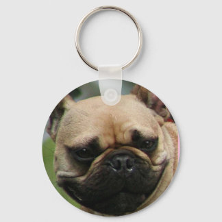 Llavero Tecla de Bulldog francesa