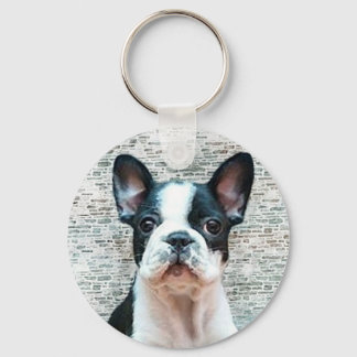Llavero Tecla de Bulldog francesa