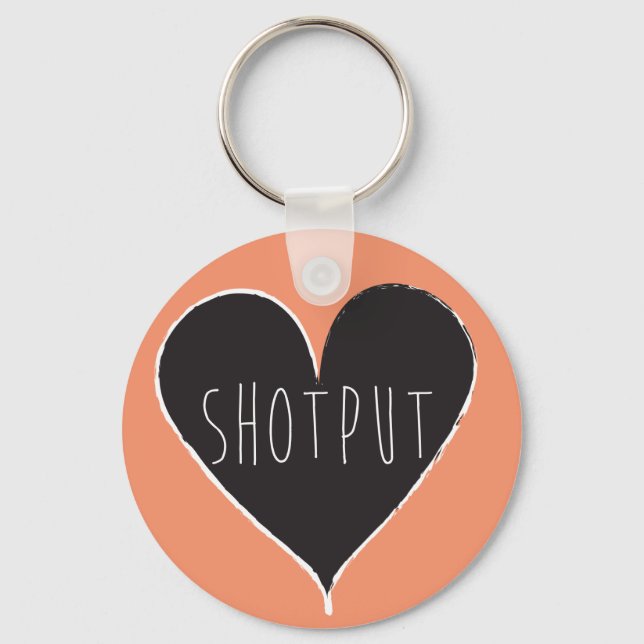 Llavero Tecla de campo y pista de lanzamiento de disparo (Anverso)