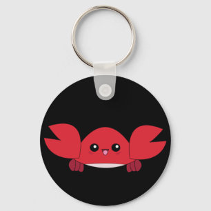 Llavero Tecla de cangrejo de bebé de kawaii