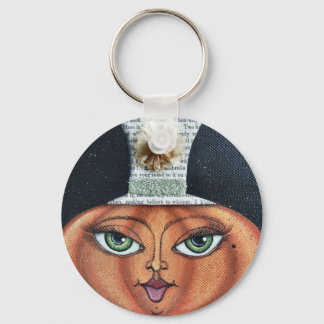 Llavero Tecla de cara de calabaza