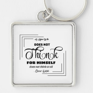 Llavero Tecla de características del logotipo