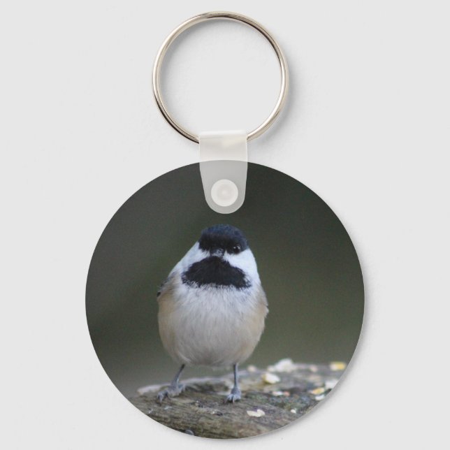 Llavero Tecla de Chickadee (Anverso)