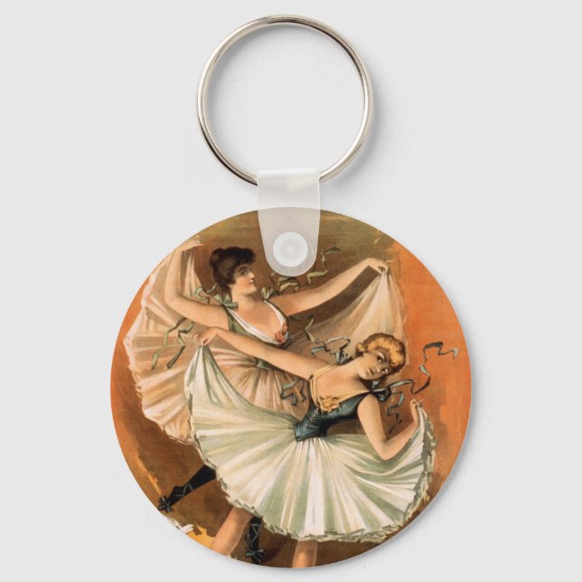 Llavero Tecla de dos Ballerinas (Anverso)