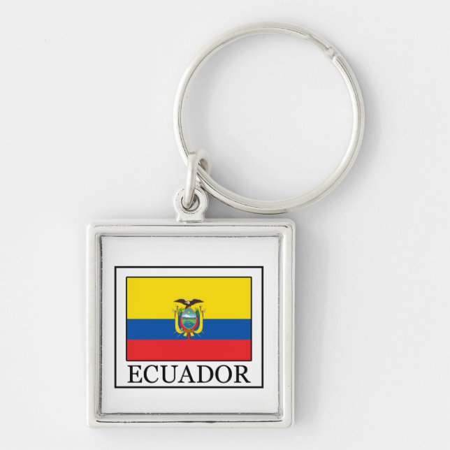 Llavero Tecla de Ecuador (Frente)