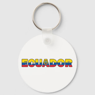 Llavero Tecla de Ecuador