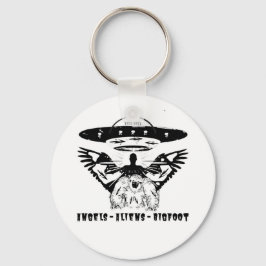 Llavero Tecla de estilo de botón