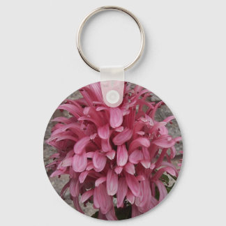Llavero Tecla de flores de plumas de Brasil