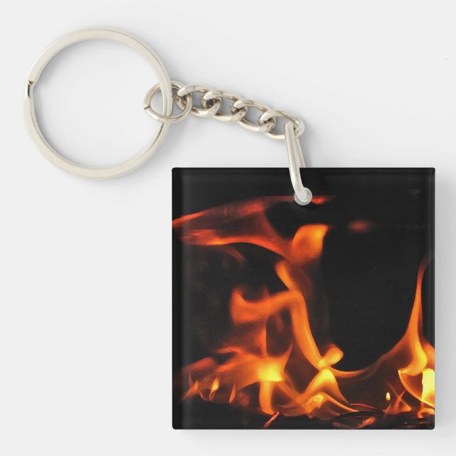 Llavero Tecla de fuego de baile (Frente)