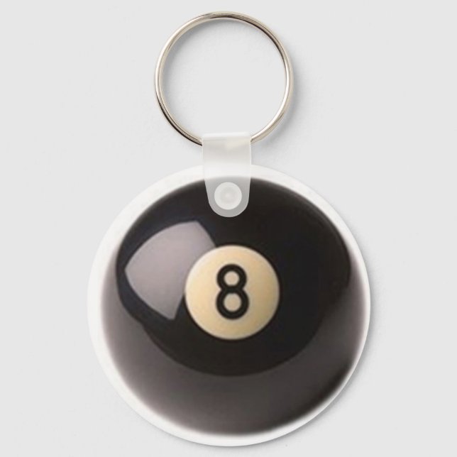 Llavero Tecla de grupo de bolas de 8 (Anverso)
