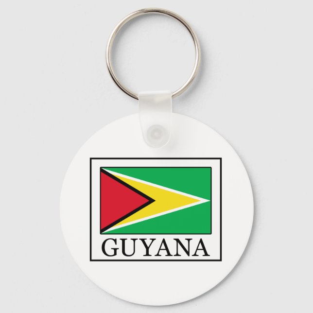 Llavero Tecla de Guyana (Anverso)