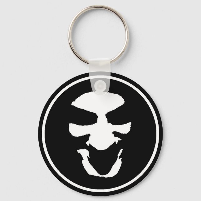 Llavero Tecla de icono de espacio vacío (Anverso)