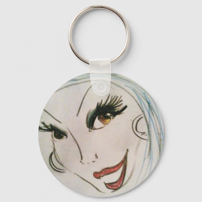 Llavero Tecla de Jessica Cruz (Anverso)