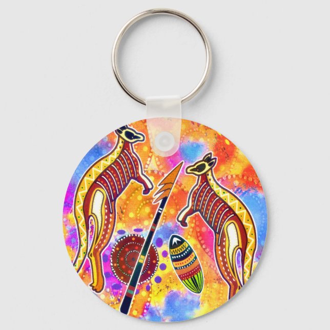 Llavero Tecla de Kangaroos (Anverso)