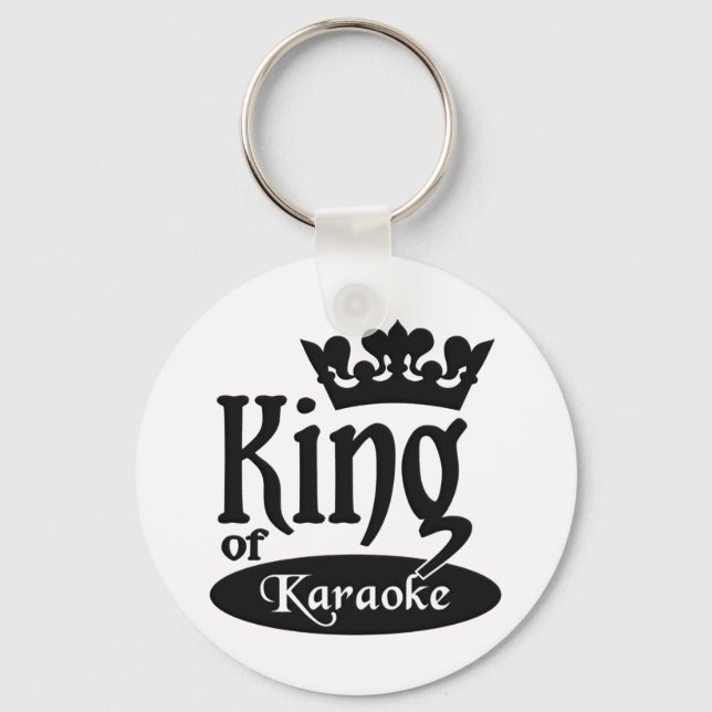 Llavero Tecla de King of Karaoke (Anverso)