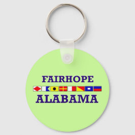 Llavero Tecla de la bandera de Fairhope
