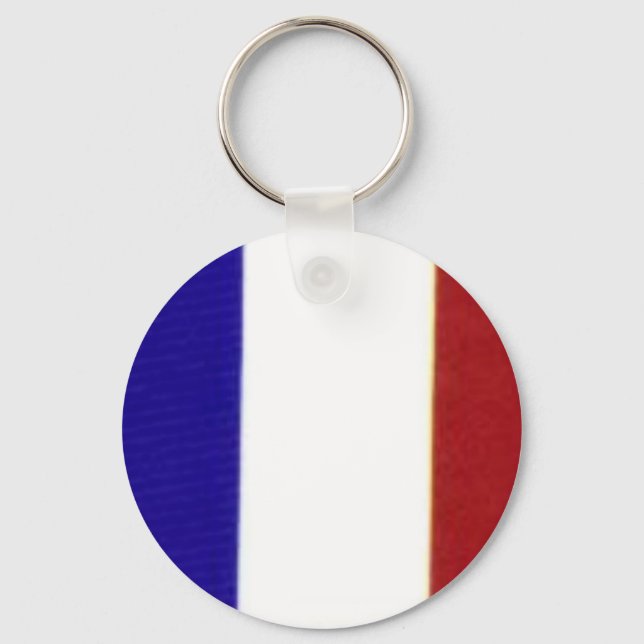 Llavero Tecla de la bandera francesa (Anverso)