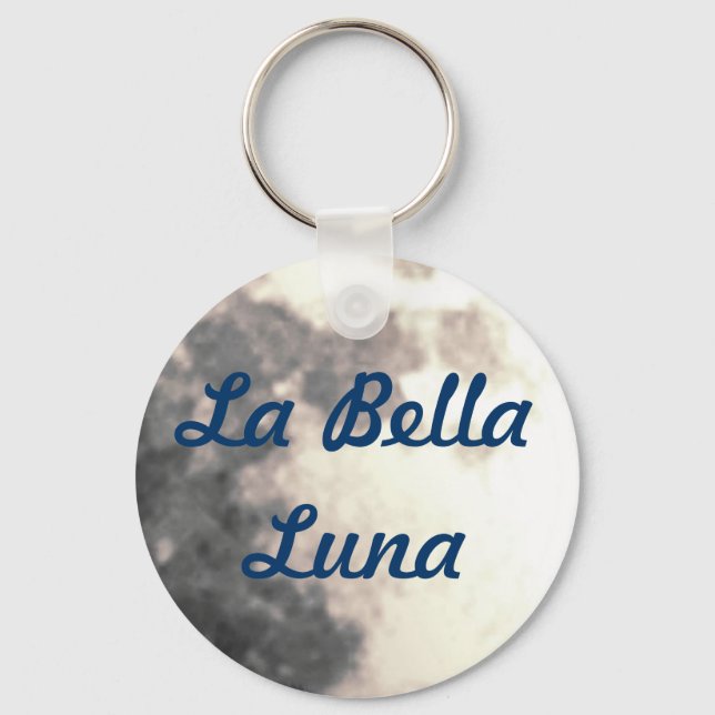 Llavero Tecla de La Bella Luna (Anverso)