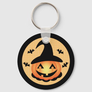 Llavero Tecla de la bruja de calabaza