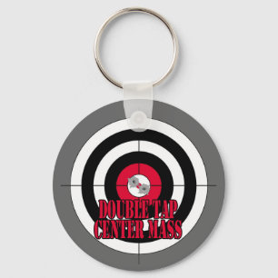 Llavero Tecla de masa Tap Center doble