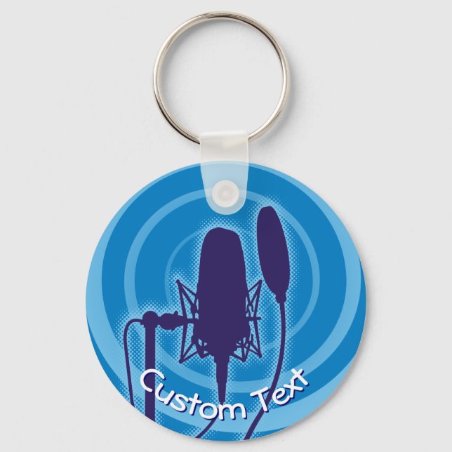 Llavero Tecla de micrófono de Studio (Anverso)