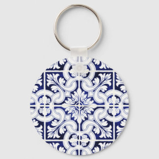 Llavero Tecla de mosaico cerámico