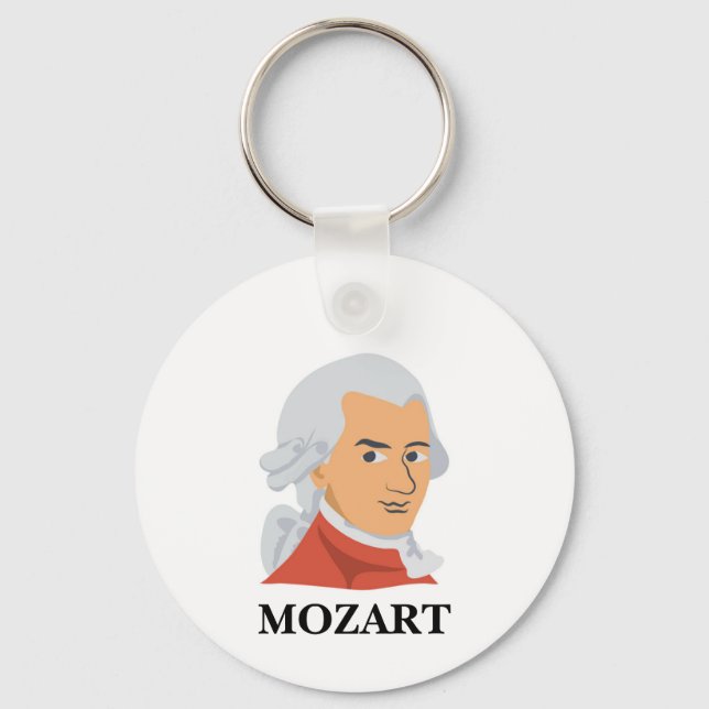 Llavero Tecla de Mozart (Anverso)