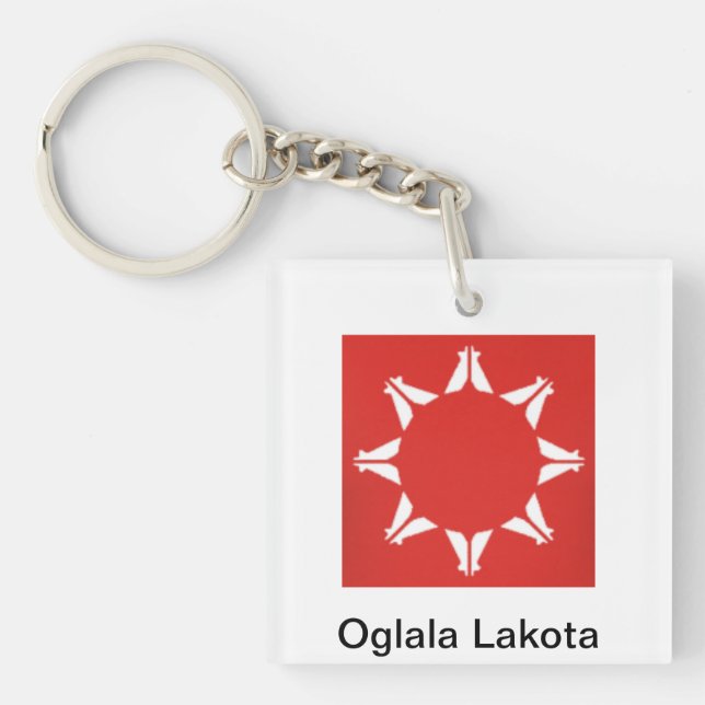 Llavero Tecla de Oglala Lakota (Frente)