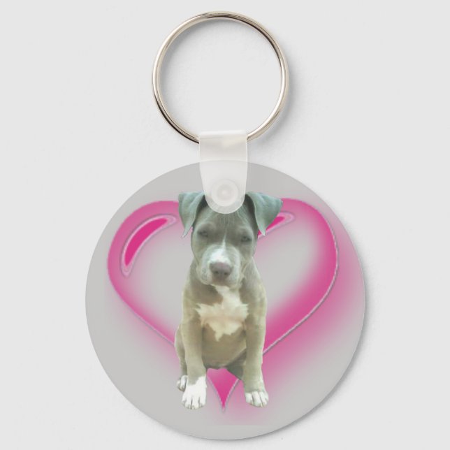 Llavero Tecla de Pitbull (Anverso)