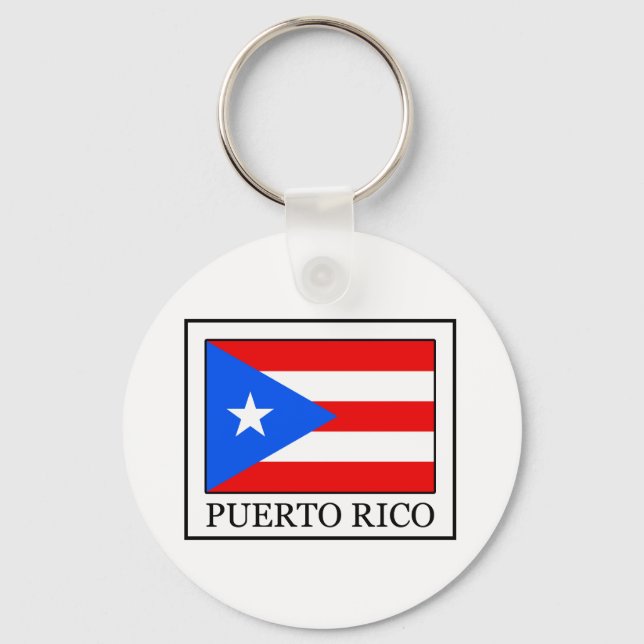 Llavero Tecla de Puerto Rico (Anverso)