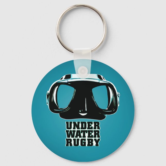 Llavero Tecla de Rugby subacuática 2 (Anverso)