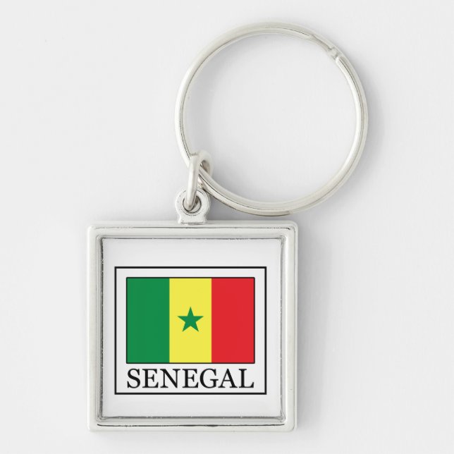 Llavero Tecla de Senegal (Frente)