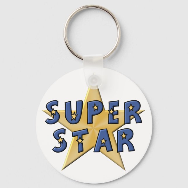Llavero Tecla de Super Star (Anverso)