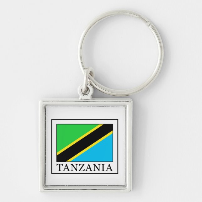 Llavero Tecla de Tanzania (Frente)