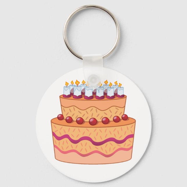 Llavero Tecla de tarta (Anverso)