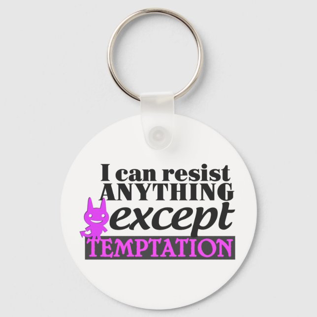 Llavero Tecla de tentación (Anverso)