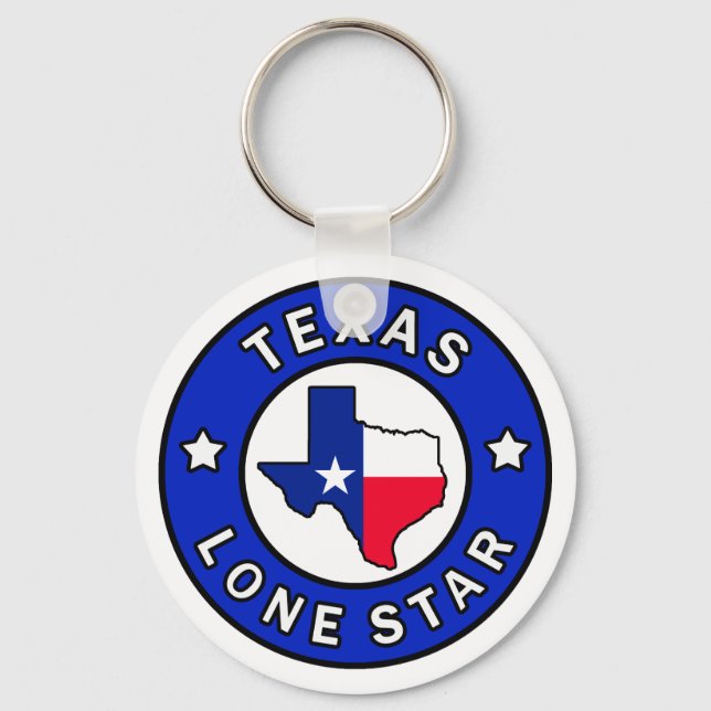 Llavero Tecla de Texas Lone Star (Anverso)