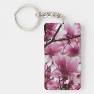 Llavero Tecla de tulipanes japonesa rosa