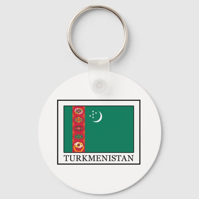 Llavero Tecla de Turkmenistán (Anverso)
